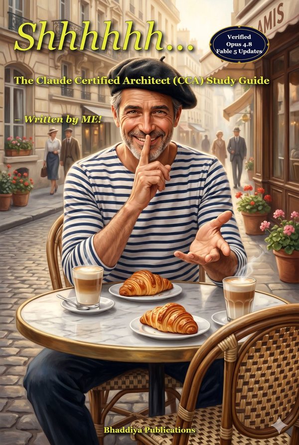 Cover: Shhhhhh… The Claude Certified Architect (CCA) Study Guide